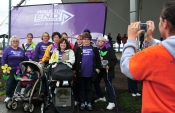 Alzheimer's Memory Walk today!